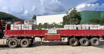 新余 芝麻灰花岗岩地铺石出货日常