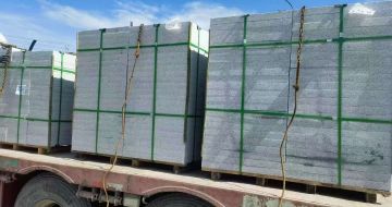 新余 芝麻白花岗岩地铺石装车日常