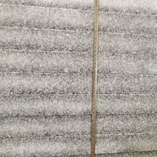 新余 芝麻白火烧成品厚薄均匀，B料价格接近A料质量