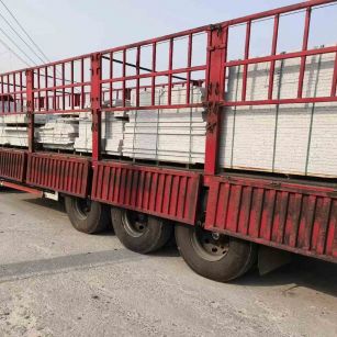 新余 白麻荔枝面外墙干挂，工厂装车日常