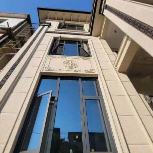 新余 黄金麻荔枝面别墅外墙干挂效果展示