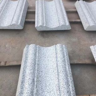 新余 白麻花岗岩光面别墅线条