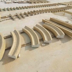 新余 黄金麻花岗岩别墅线条