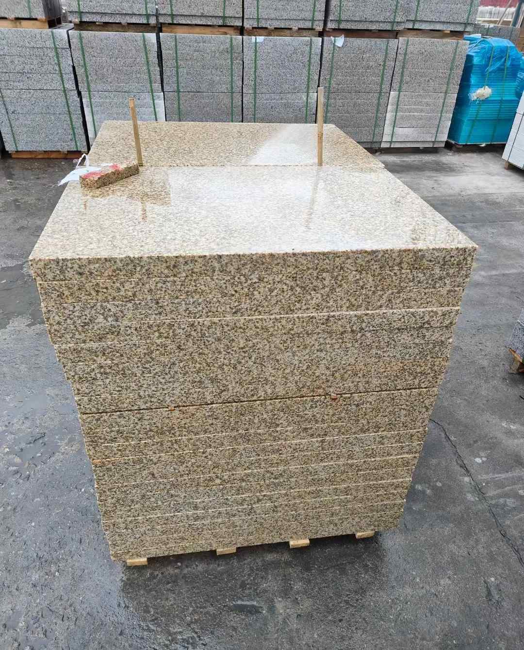 新余 湖北黄金麻花岗岩石材荔枝面外墙石材