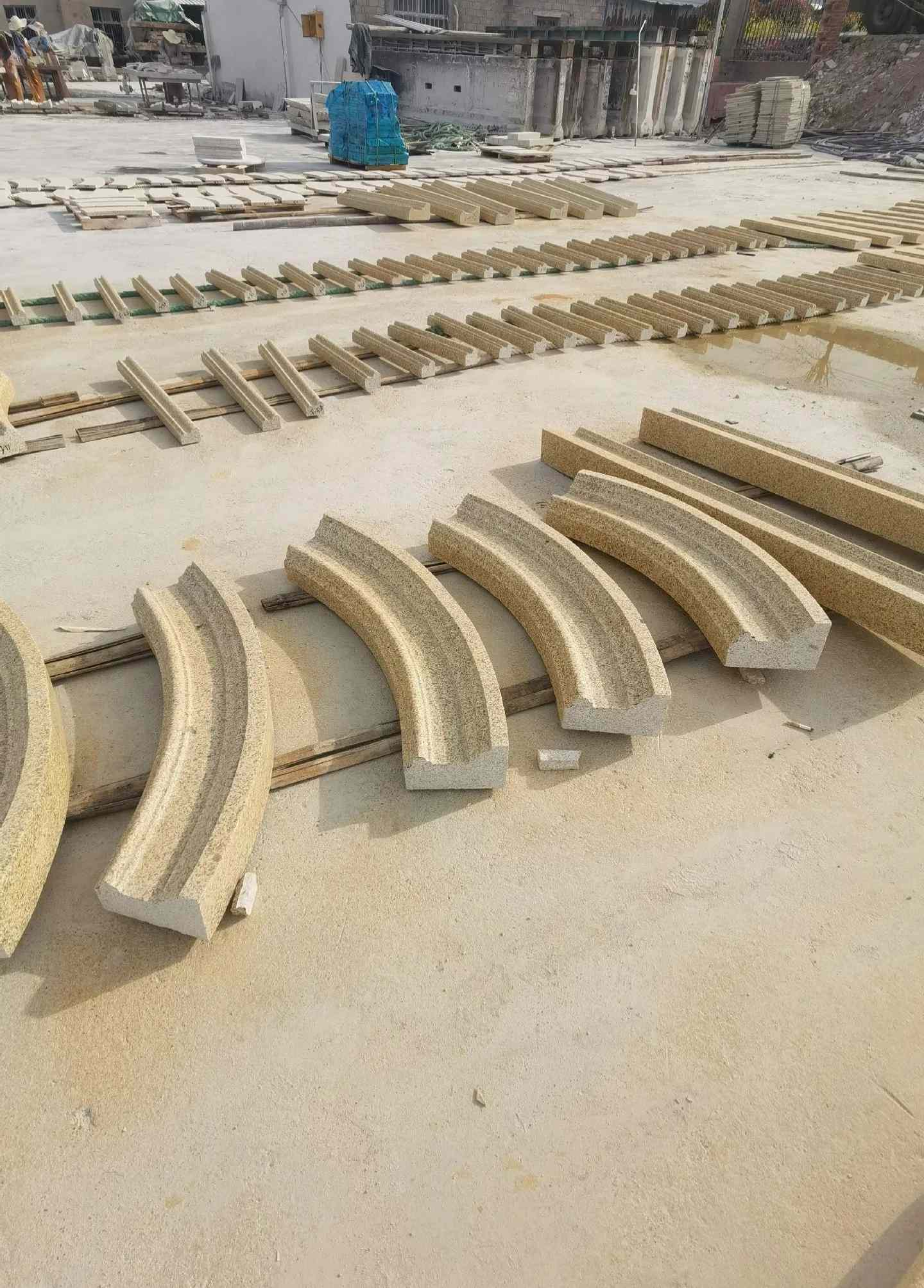 新余 黄金麻花岗岩别墅线条