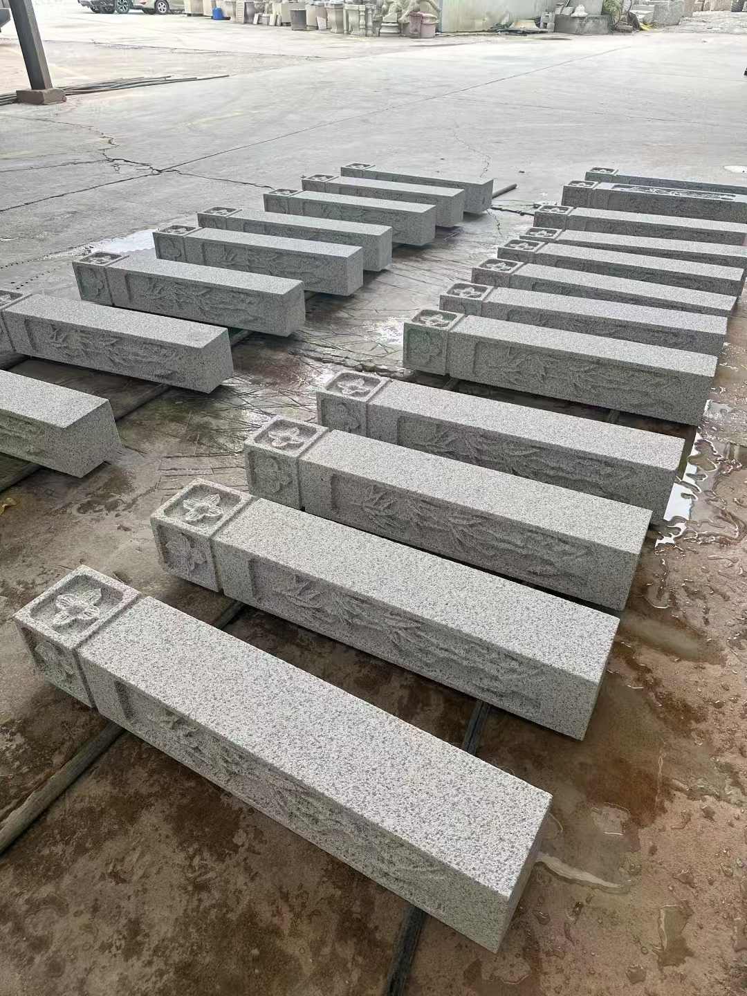 新余 白麻方柱雕花防水