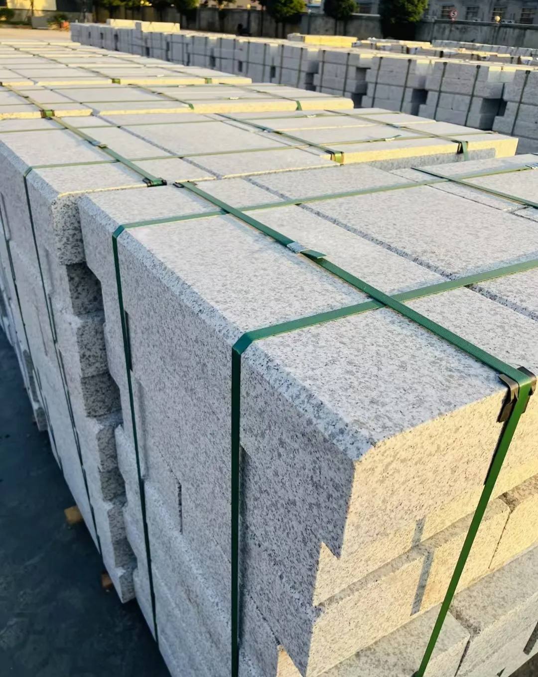 新余 白麻花岗岩路沿石，马路牙子，路缘石，平石，立缘石等