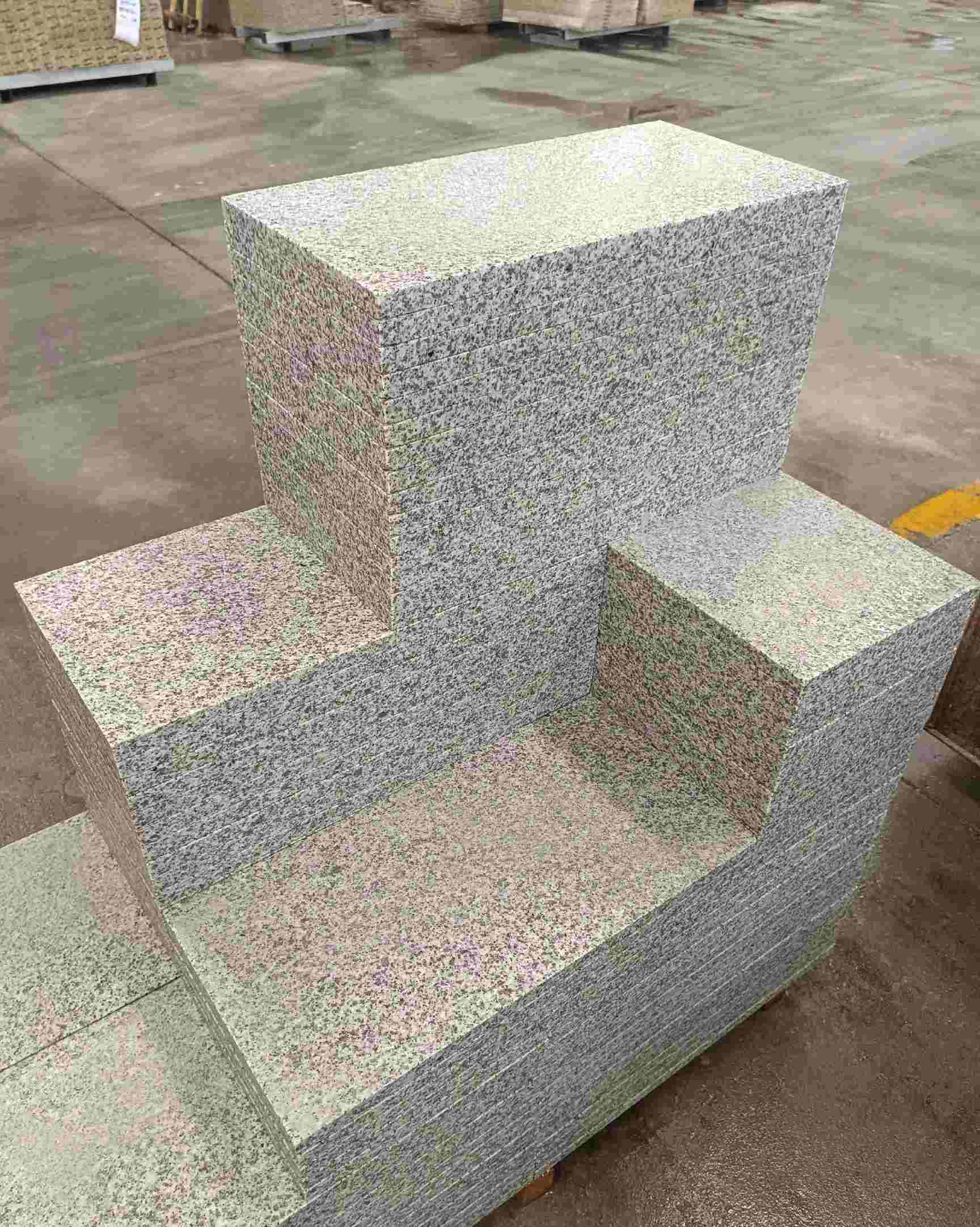 新余 白麻花岗岩荔枝面地铺石